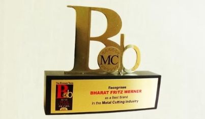 BFW is awarded as Economic Times Best Brand in Metal Cutting Industry