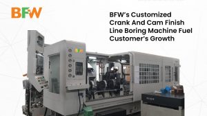 Custom crank and cam boring machine