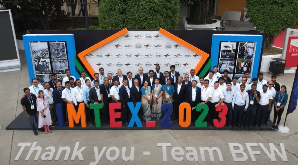 BFW staff at the IMTEX 2023